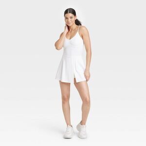 JoyLab White Sleeveless Dress